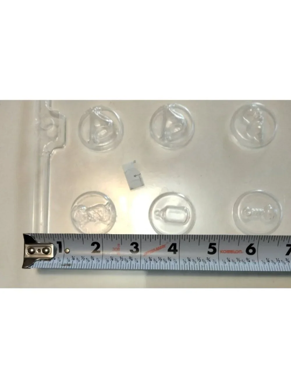 Life of the Party Baby Shower Candy Mold Chocolate Infant Bottle Rattle Diaper
